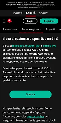 pokerstars esperienza del mobile